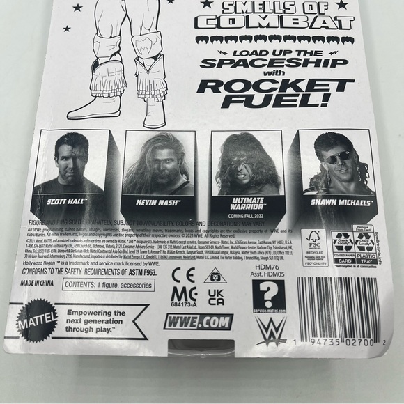 WWE Superstars Series 2 ULTIMATE WARRIOR Figure Walmart Exclusive Wrestling NIB - Picture 5 of 11